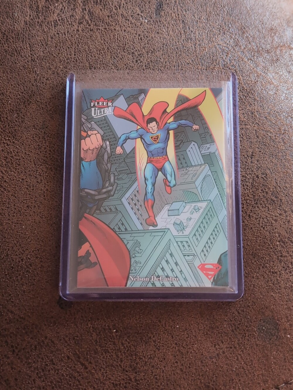 🍁3X3 CONNECTED IMAGE 2025 FLEER ULTRA SUPERMAN CARD #26 OF 27 SP